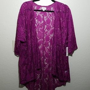 Lularoe Purple Lindsay